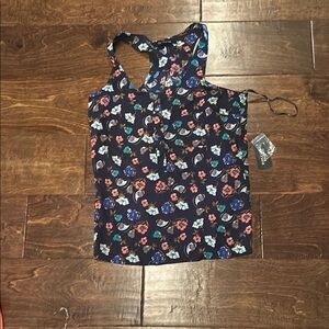 Floral Print Women's Top